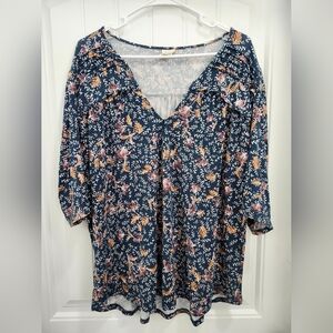 Matilda Jane Good Hart Women's Shirt Top Size XXL